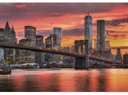 CLEMENTONI Puzzle East River za súmraku 1500 dielikov