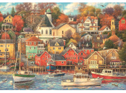 CLEMENTONI Puzzle Prístav dobrých časov 1500 dielikov