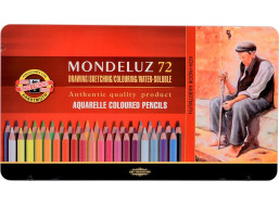KOH-I-NOOR Akvarelové pastelky Mondeluz 3727 - 72 ks