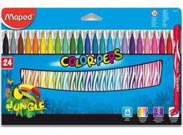 MAPED Fixy Color&#39;Peps Jungle 24 ks