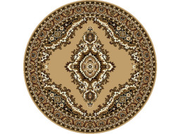 Kusový koberec TEHERAN T-102 beige kruh