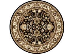 Kusový koberec TEHERAN T-117 brown kruh