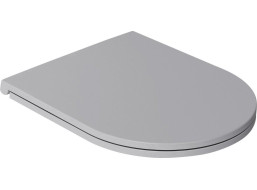Isvea INFINITY WC sedátko, SLIM, odnímateľné, Soft Close, stone grey 40KF0547I-S