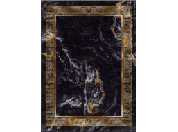Kusový koberec Miro 51278.809 Marble black/gold