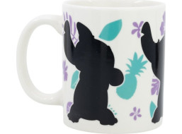 STOR Hrnček keramický meniaci farbu 325 ml Stitch