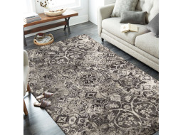 Kusový koberec PANNE retro - odtiene šedej - 60x100 cm