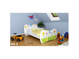 Detská posteľ so šuplíkom 180x90cm ROZKVETLÁ LÚKA + matrac ZADARMO!