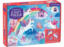 Mudpuppy Puzzle Sny jednorožcov s vôňou 60 dielikov