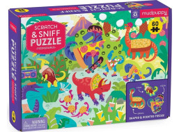 Mudpuppy Puzzle Pizzasaurus 60dielne s vôňou