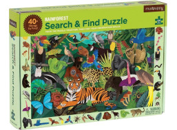 Mudpuppy Puzzle Hľadanie v dažďovom pralese