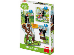 Dino Puzzle Krtko na lúke