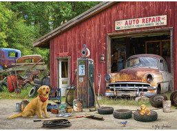 COBBLE HILL Puzzle Autoopravovňa 500 dielikov