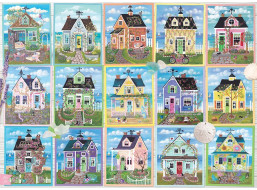 COBBLE HILL Puzzle Domčeky pri mori 1000 dielikov