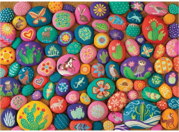 COBBLE HILL Puzzle Maľované kamene juhozápadu 1000 dielikov
