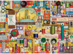 COBBLE HILL Puzzle Šijacie pomôcky 1000 dielikov