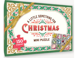 Chronicle Books Niečo málo na Vianoce mini puzzle 150 dielikov