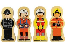 Bigjigs Toys Drevené puzzle profesie