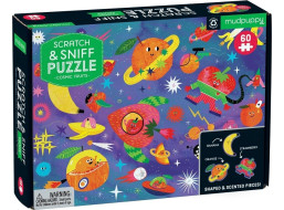 Mudpuppy Puzzle Vesmírne ovocie s vôňou 60 dielikov