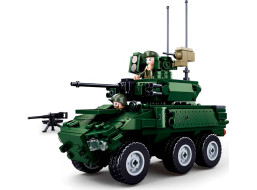 Sluban Model Bricks M38-B0753 Obrnené bojové vozidlo 6x6 EBRC Jaguar