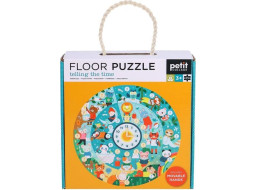 Petit Collage Podlahové puzzle Ilustrované učebné hodiny