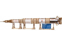 Ugears 3D drevené mechanické puzzle NASA, Saturn V