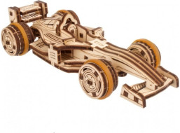 Ugears 3D drevené mechanické puzzle Compact Racer