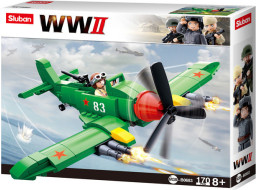 Sluban WWII M38-B0683 Sovietske stíhacie lietadlo Iľjušin II