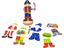 Bigjigs Toys Magnetické obliekacie puzzle mystické postavy