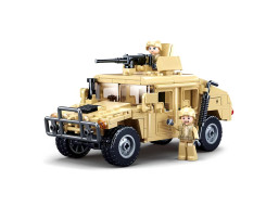 Sluban Army Model Bricks M38-B0837 Hummer bojový off road