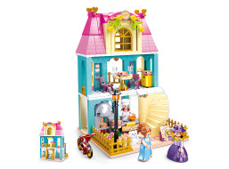 Sluban Girls Dream Village M38-B0875 Dvojposchodový dom s podkrovím