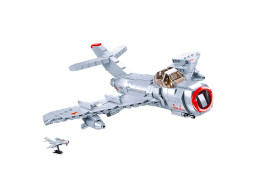 Sluban Model Bricks M38-B0983 Prúdové stíhacie lietadlo MiG-15