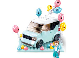 Sluban Girls Dream Mini Handcraft M38-B1087 Qmini zelené autíčko