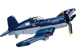 Sluban WWII M38-B1109 Americké stíhacie lietadlo F4U Corsair