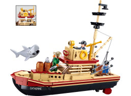 Sluban ModelBricks M38-B1118 Rybárska loď Catherine