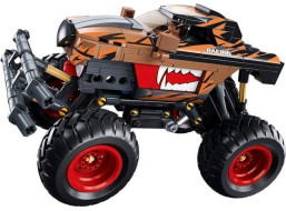 Sluban Power Bricks Naťahovacie Oranžovo-čierny závodné Off-road