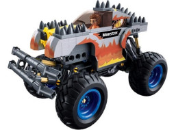 Sluban Power Bricks Naťahovací Strieborný ohnivák Off-road Monster