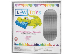 LW Toys Veľká podložka na stavanie 50x50