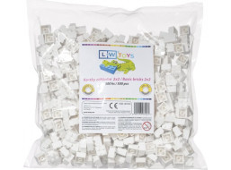 LW Toys Stavebnica pre deti základné kocky 2x2 500 ks