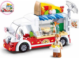 Sluban Girls Dream M38-B0993D Pizza vozidlo