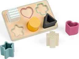 Bigjigs Toys Vkladacie puzzle Tvary