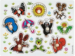 Detoa Drevené vkladacie puzzle Krtko veľké