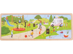 Bigjigs Toys Puzzle V parku