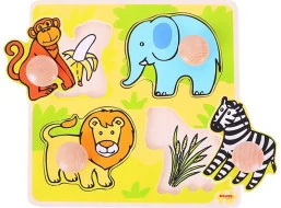 Bigjigs Toys moja prvá vkladacia puzzle safari
