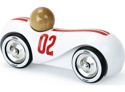 Vilac Drevené auto Streamline vintage biele