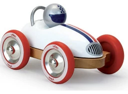 Vilac Drevené auto Roadster vintage biele
