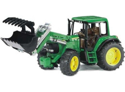 Bruder Traktor JOHN DEERE 6920 s čelným nakladačom