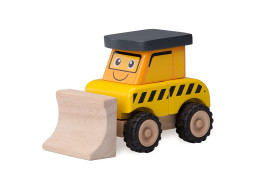 Wonderworld Drevený mini buldozer