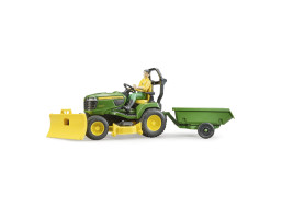 Bruder Záhradný traktor John Deere X949 so záhradníkom