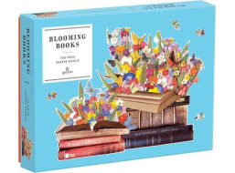 Galison Puzzle Kvitnúce knihy 750 dielikov