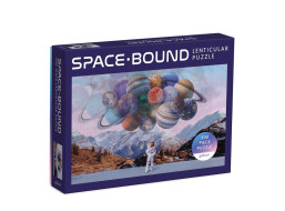 Galison Meniace sa puzzle Hor sa do vesmíru 300 dielikov